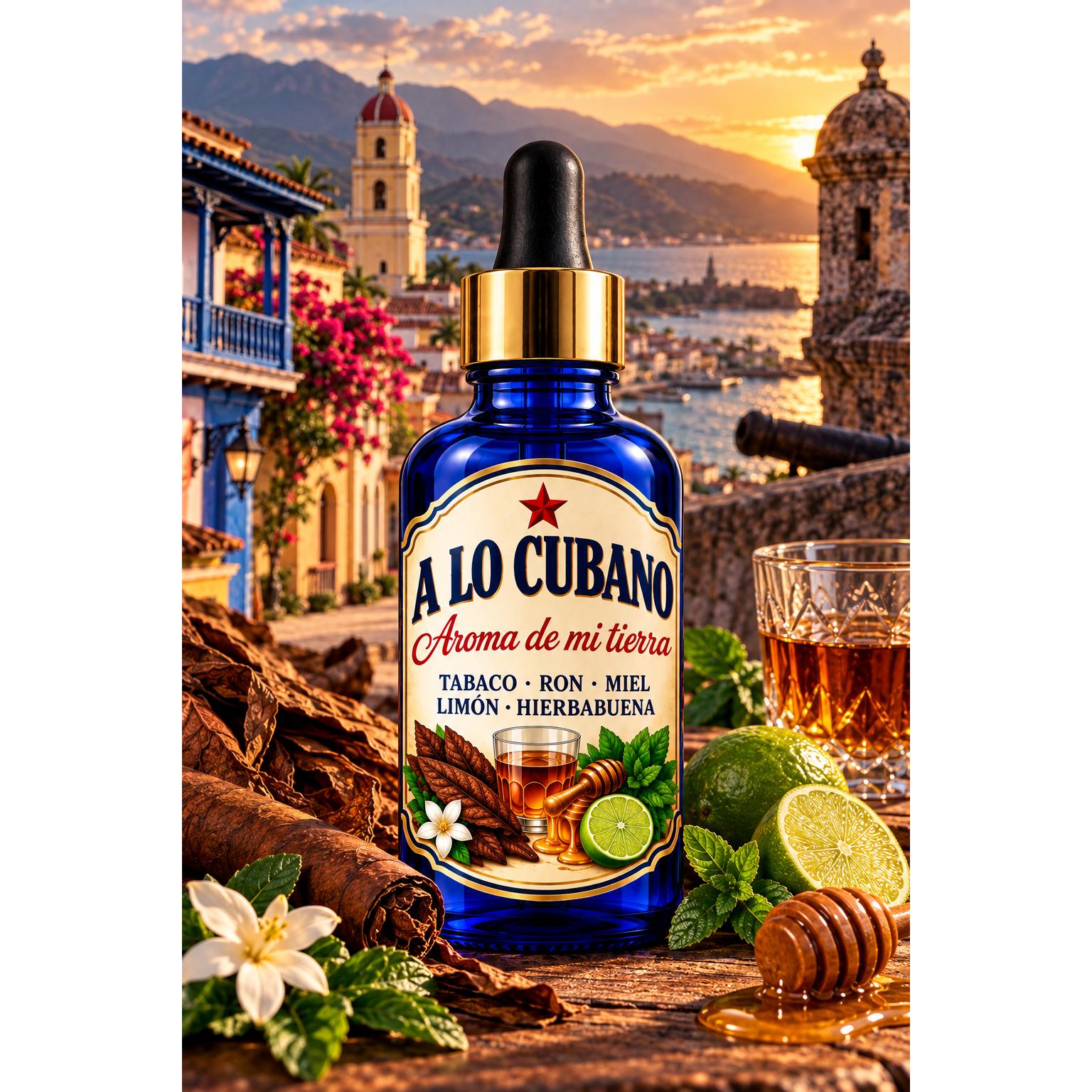 A Lo Cubano Aroma de mi tierra Tabaco Ron Miel Limon Hierbabuena Fragrance Oil for Home Aromatherapy