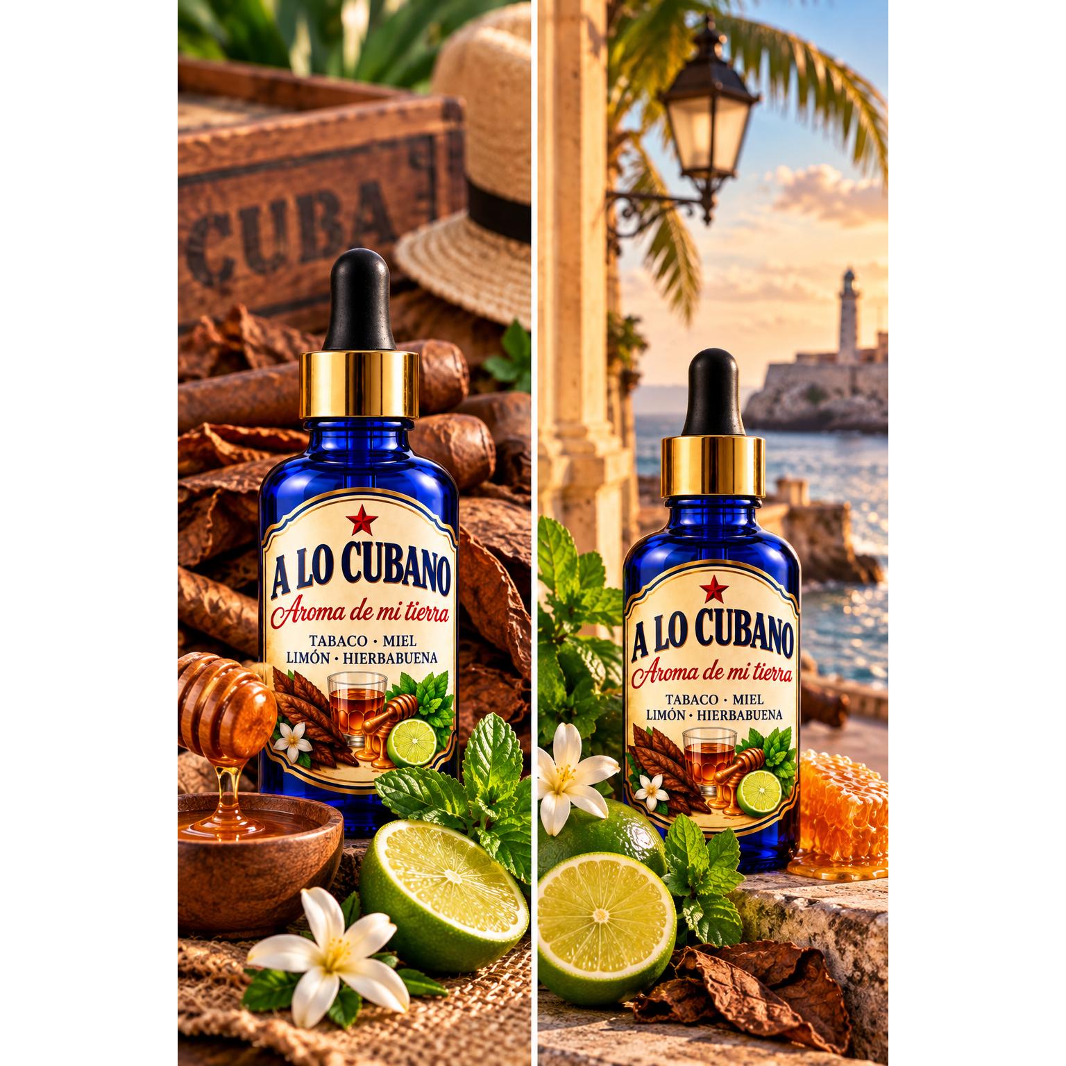 A Lo Cubano Aroma de mi tierra Tabaco Ron Miel Limon Hierbabuena Fragrance Oil for Home Aromatherapy