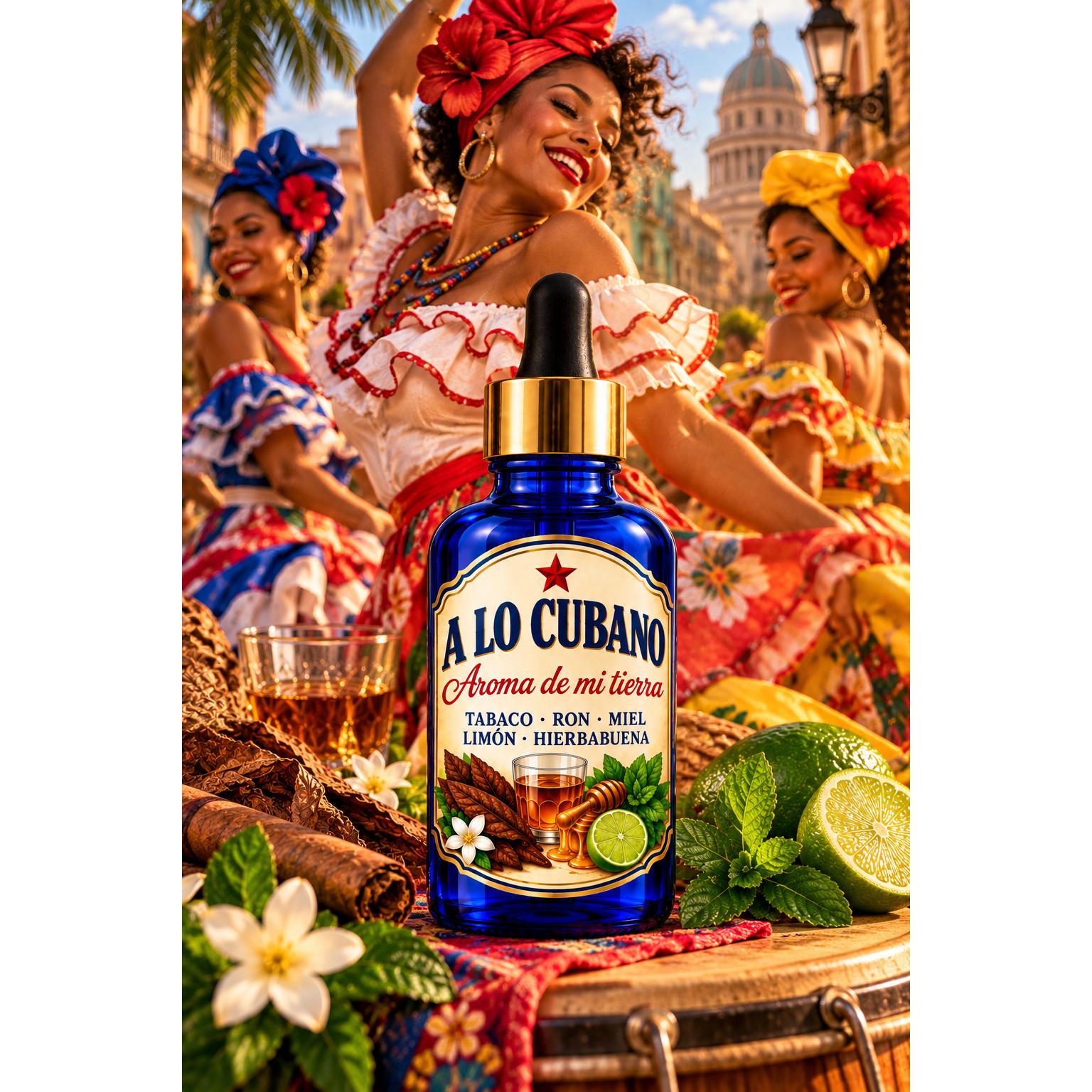 A Lo Cubano Aroma de mi tierra Tabaco Ron Miel Limon Hierbabuena Fragrance Oil for Home Aromatherapy