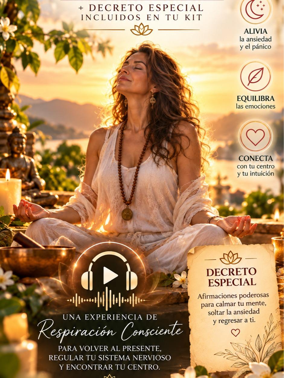 Ancla Sagrada · Kit de Apoyo Sensorial para Momentos de Ansiedad y Pánico