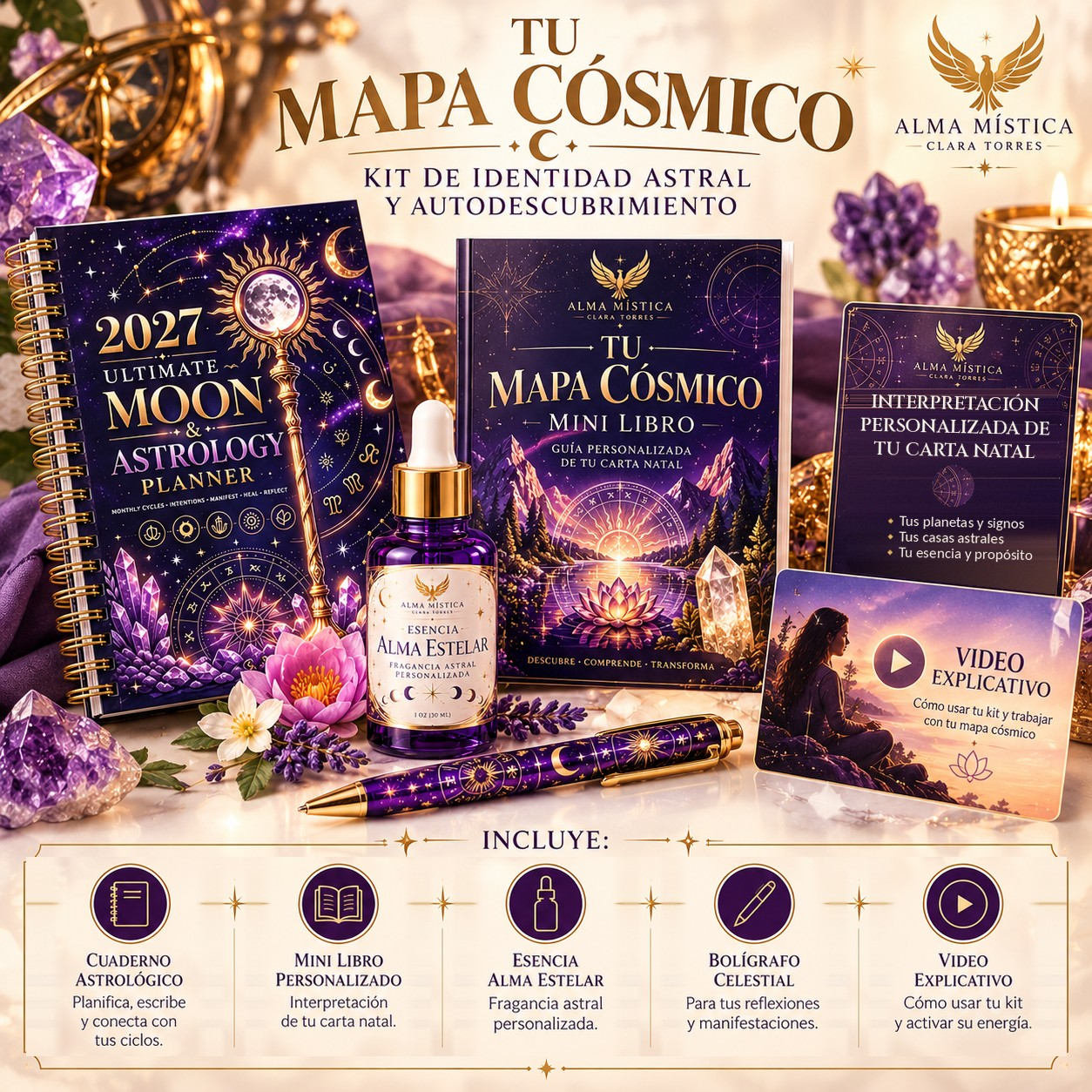 Tu Mapa Cósmico · Kit de Identidad Astral y Autodescubrimiento